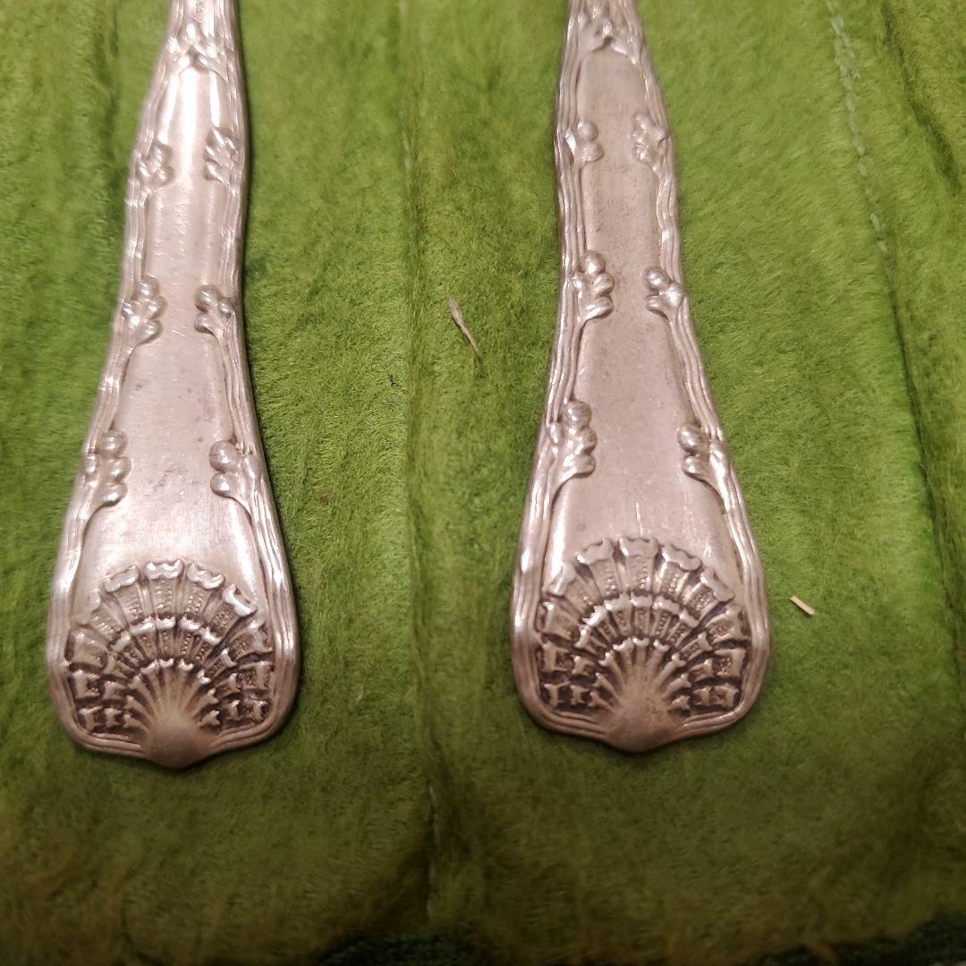 ティファニー　銀製スプーン　Wave Edge　アンティーク　TIFFANY　6