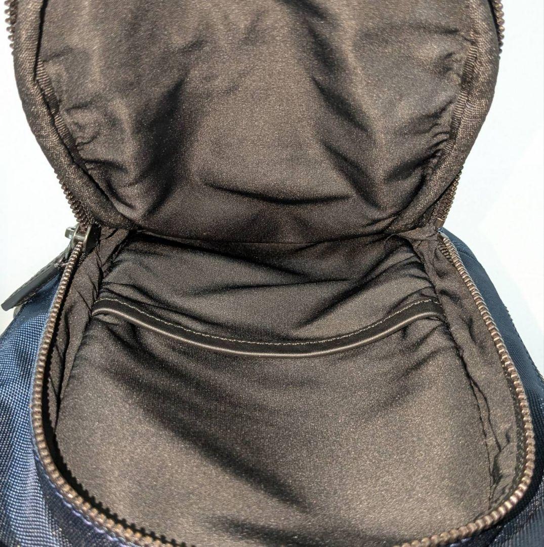 ✨美品 ポロラルフローレン ボディバッグ スリングバッグ ネイビー ロゴプレート