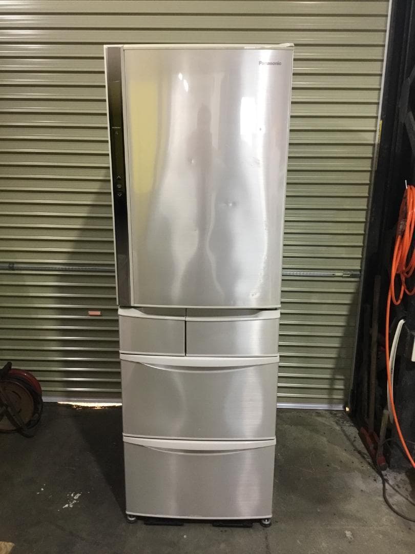 吉野 パナソニック 5ドア冷蔵庫 NR-E438T-N 2014年製