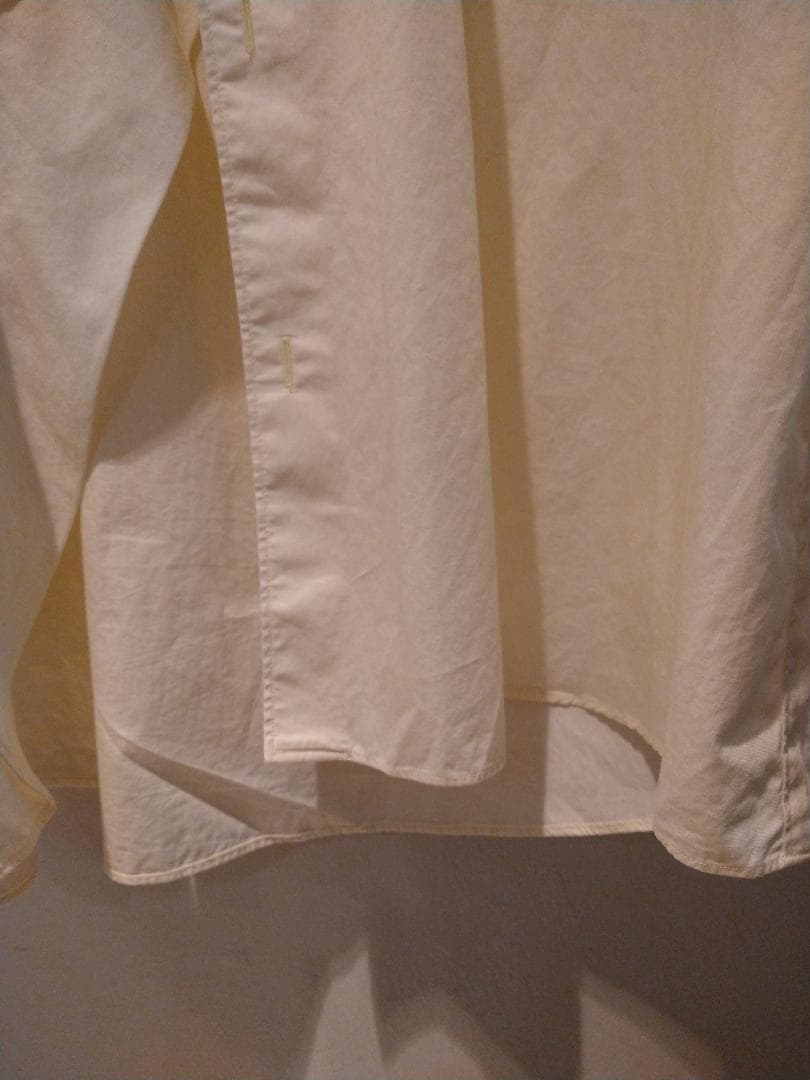 ヴェトモン×コムデギャルソンシャツ　変形オーバーサイズシャツ