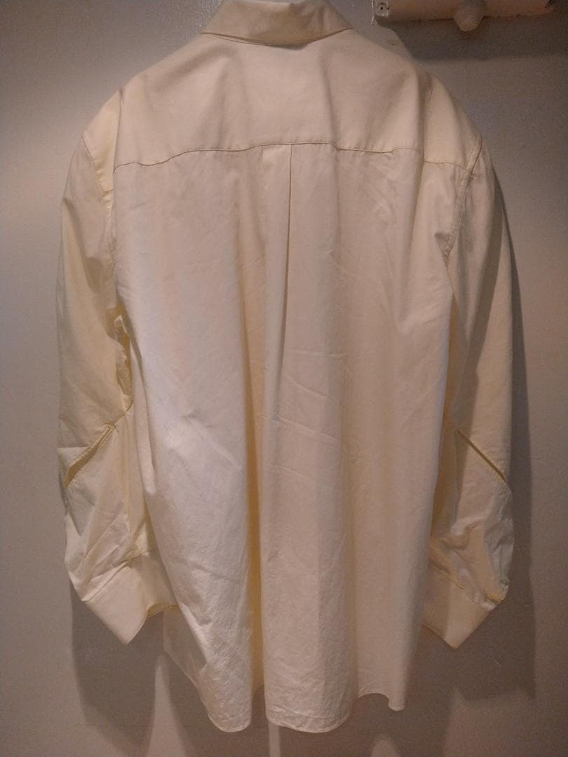 ヴェトモン×コムデギャルソンシャツ　変形オーバーサイズシャツ