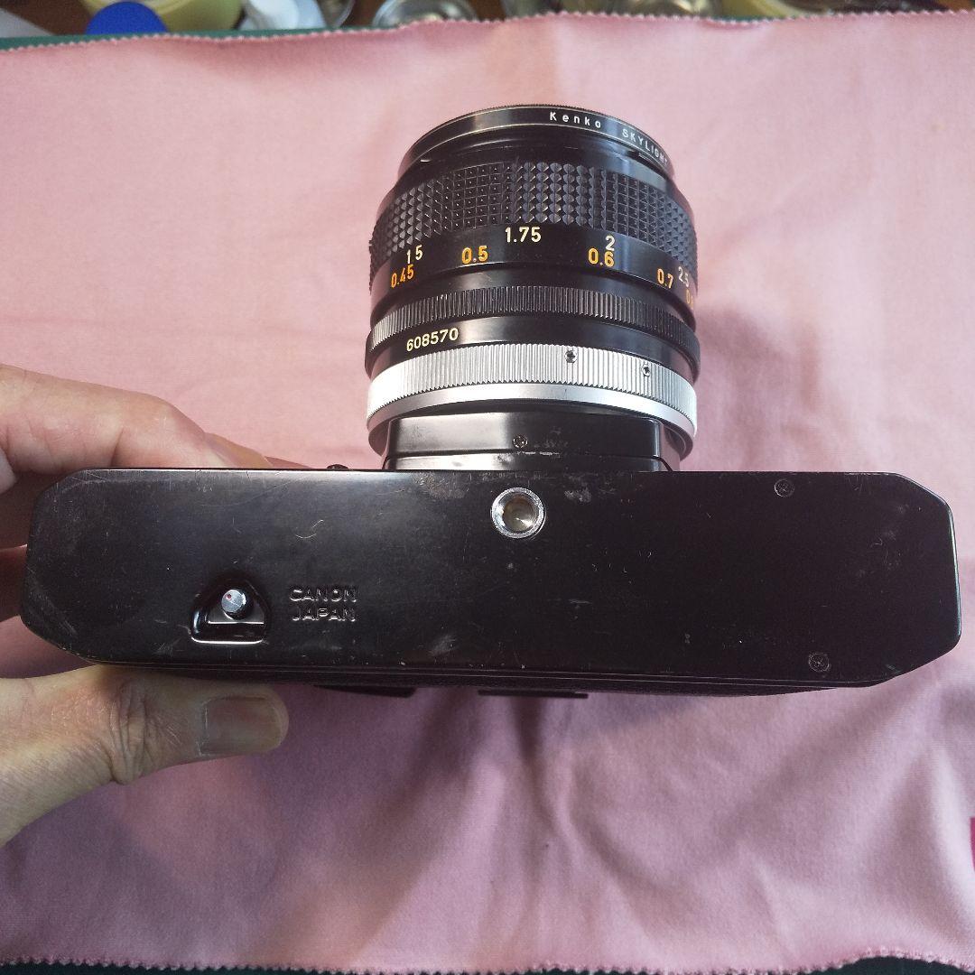 Canon FTb black FD 50mm f/1.4 s.s.c.付