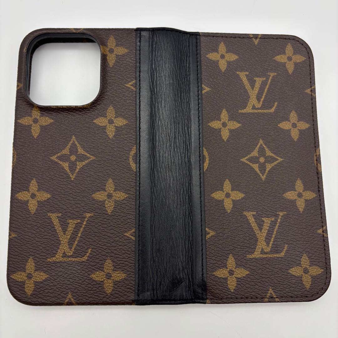 ルイヴィトン iPhone15 Pro スマホケース モノグラム フォリオ