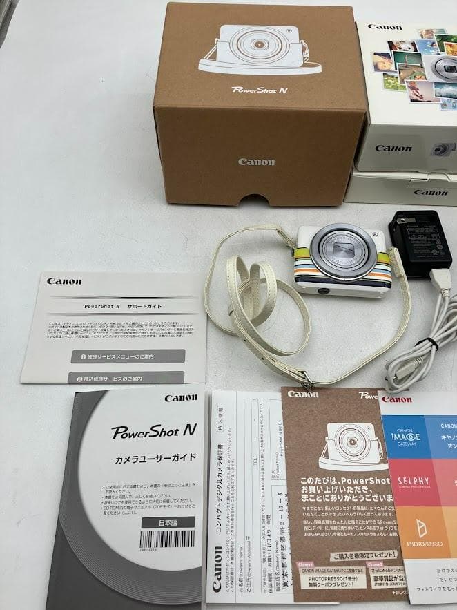 【美品】Canon PowerShot N コンパクトデジタルカメラ