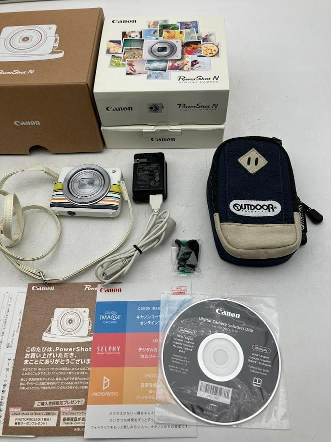 【美品】Canon PowerShot N コンパクトデジタルカメラ