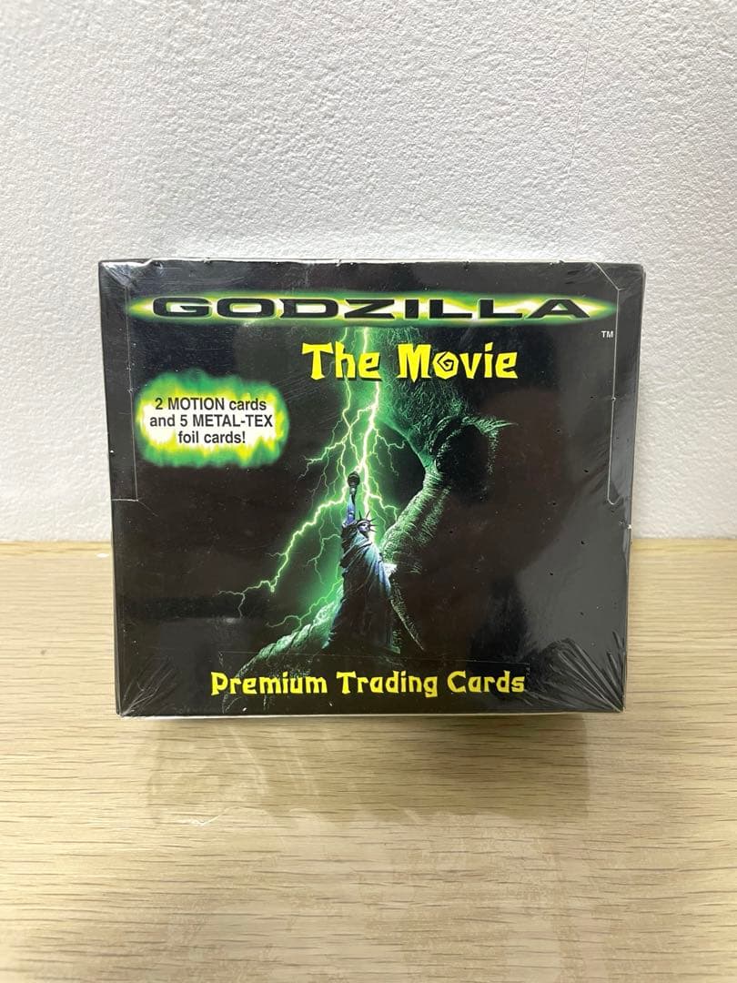 1998年 ゴジラ ザ・ムービー プレミアムトレーディングカード シュリンク付き
