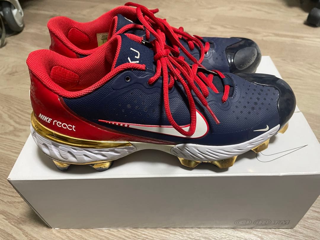 NIKE ALPHA HUARACHE 3 野球スパイク 27cm