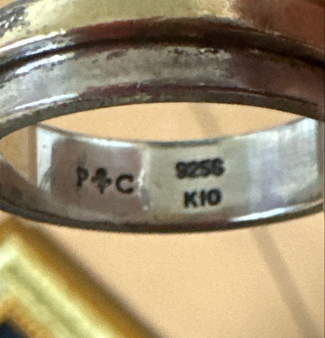 PATRICK COX K10×SILVER925 コンビリング