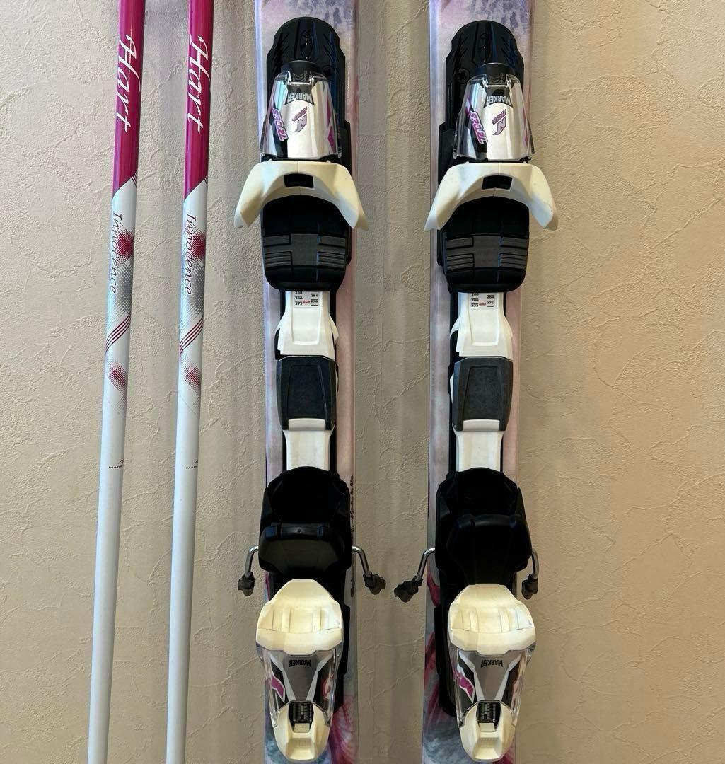 【yuki】カービングスキーセット　スキー板152㎝　ブーツ25.5㎝