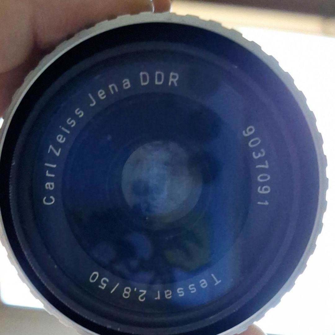 Carl Zeiss Jena Tessar 2.8/50 単焦点レンズ m42