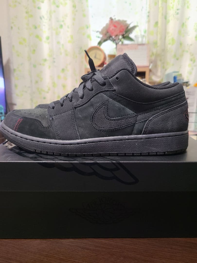 AirJordan 1LOW SE CRAFT ブラック US12 30 cm