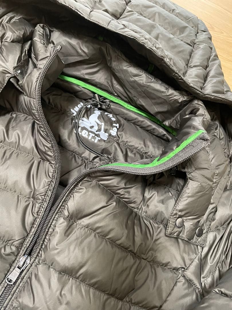 新品JOTT VERO ライトウエイト ダウンコート　カーキL