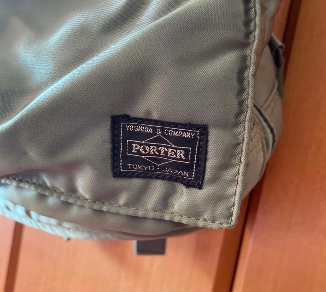 ポーター　タンカー　セージグリーン　バックパック