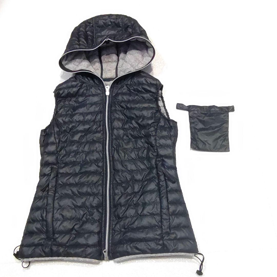 【美品 duvetica ダウンベスト】filira 42 ダークネイビー