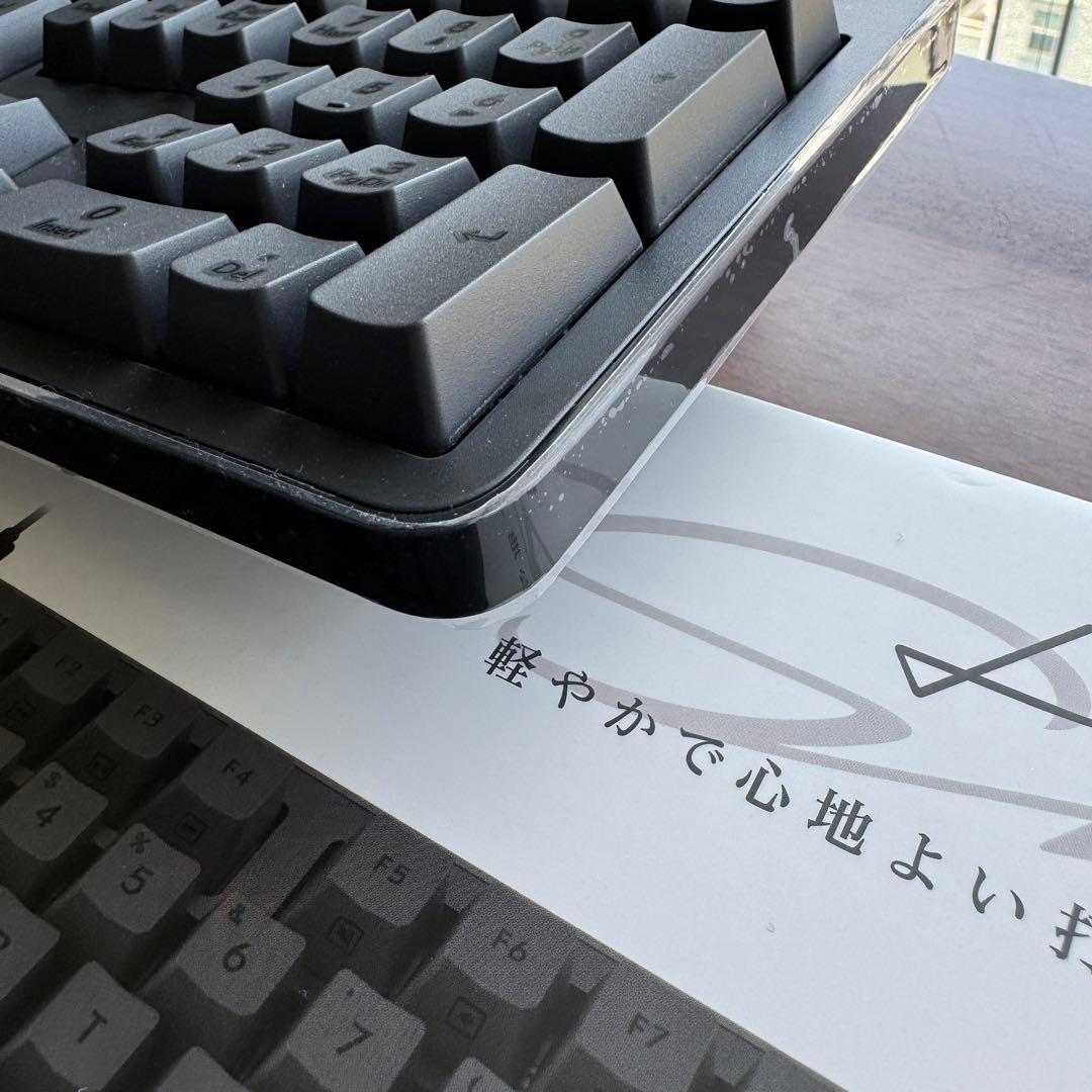 エレコム メカニカルキーボード Leggero 【 赤軸静音 】有線 フル