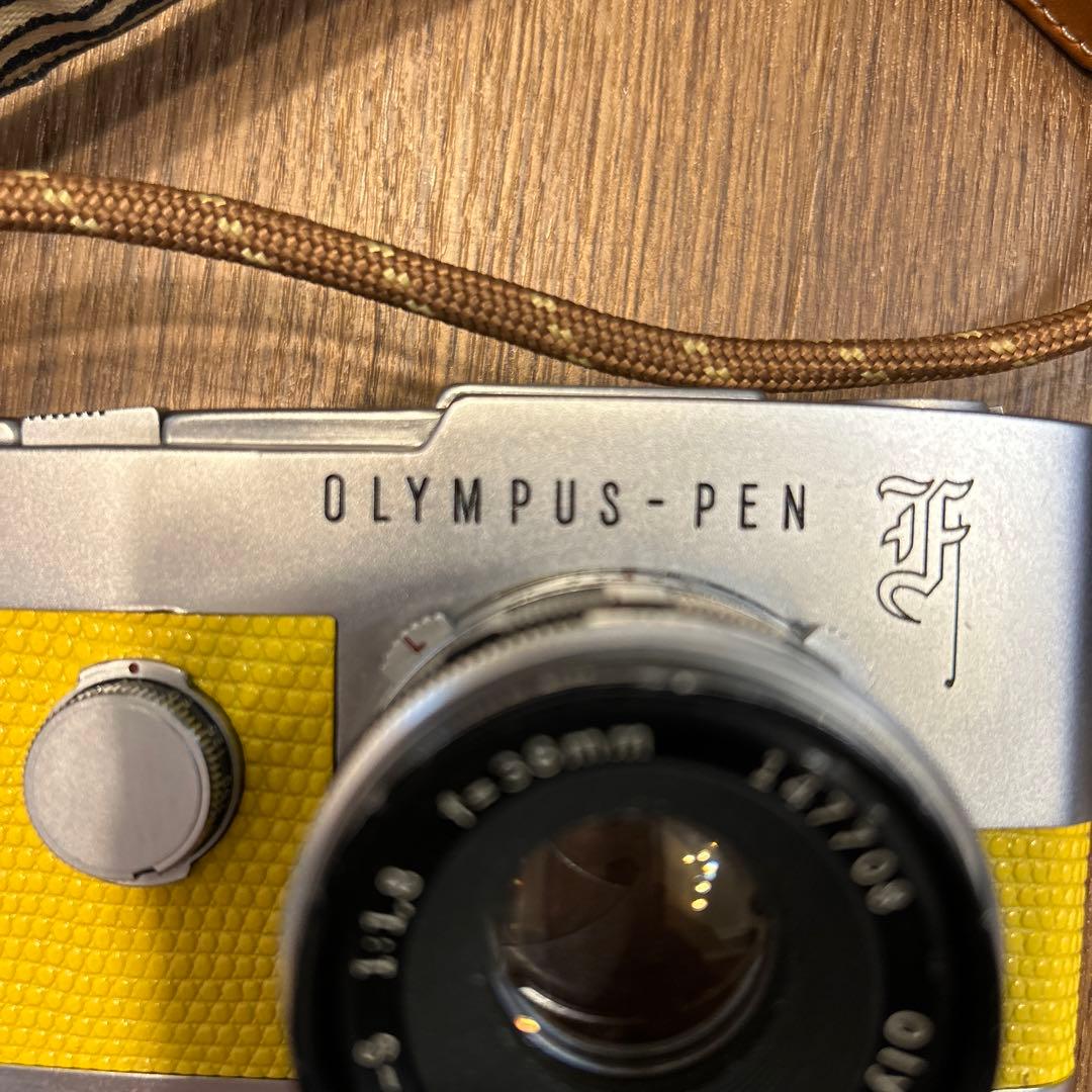 OLYMPUSPENF 花文字 38mm F1.8 中古品