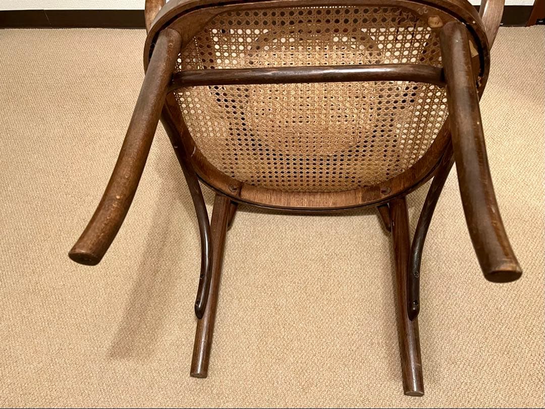 【マルニ木工】maruni アームチェア ヴィンテージ ラタンチェア　お早めに！