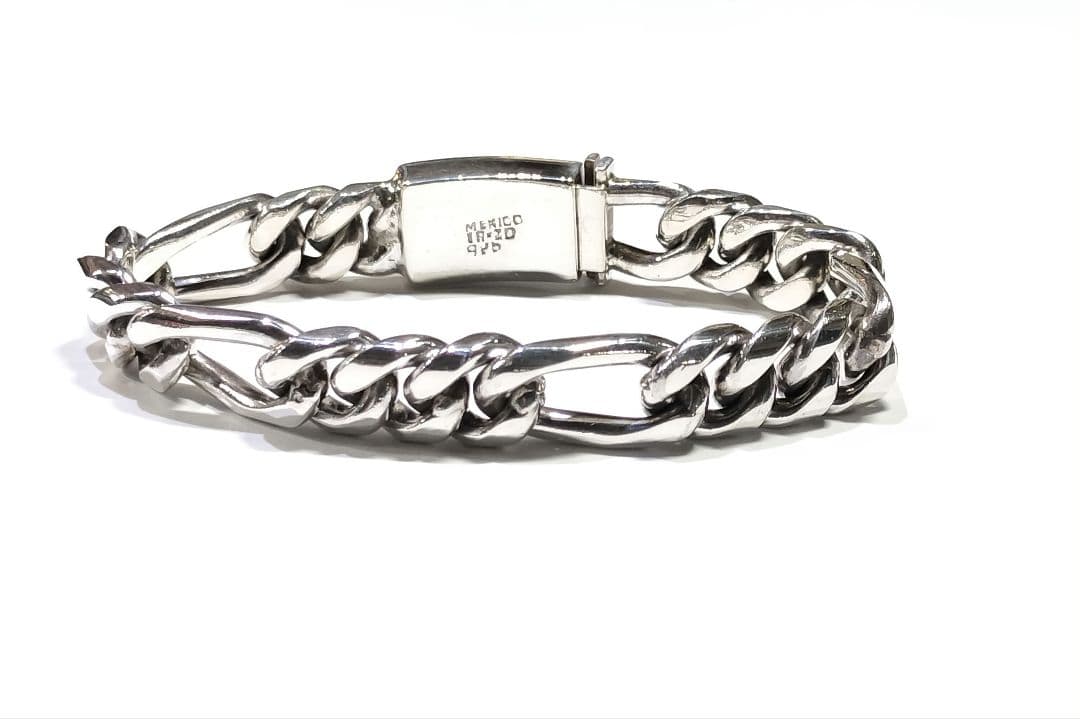 シルバー チェーンブレスレット メキシコ製