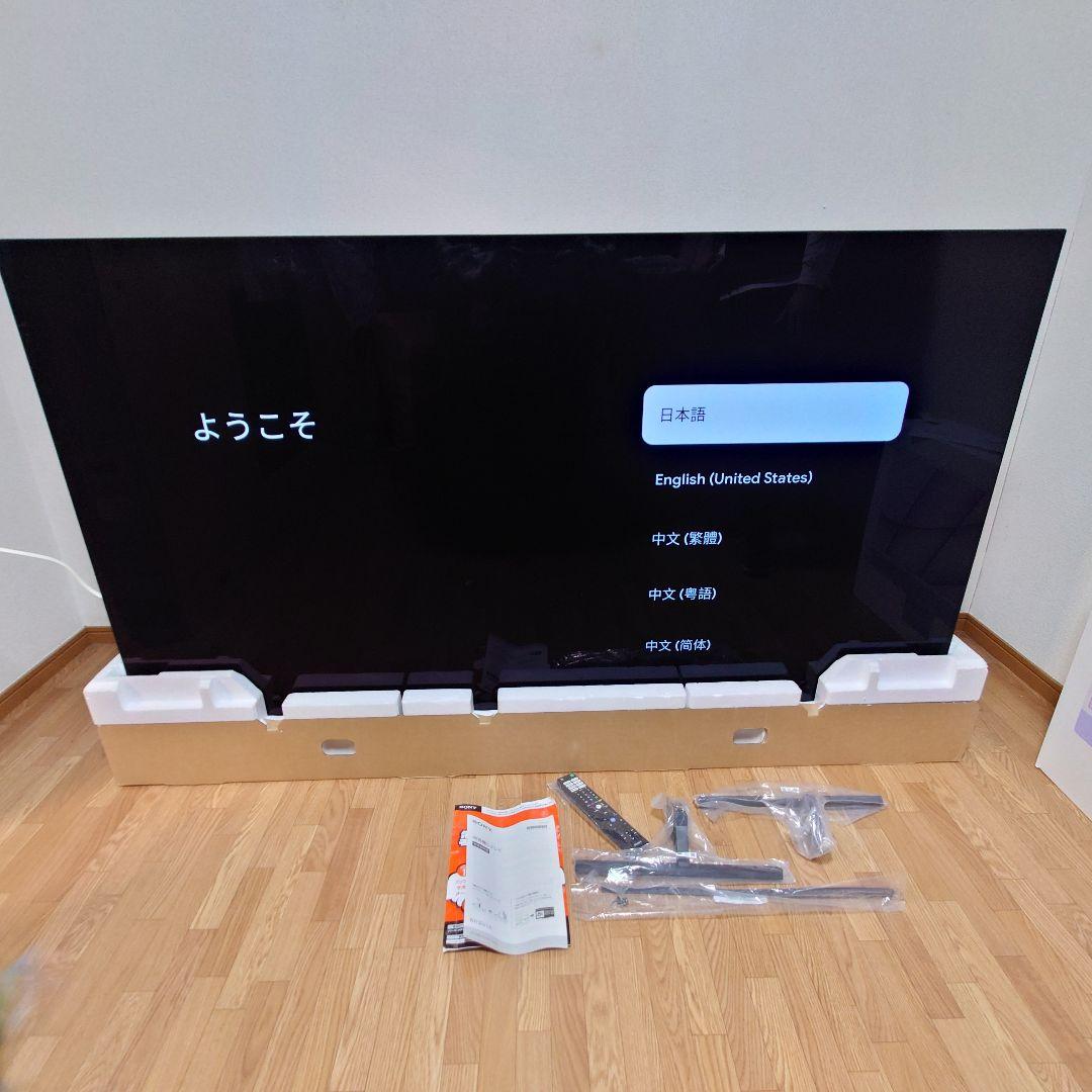 4K有機ELテレビ SONY XRJ-77A80J｜77インチEL TV｜4K｜