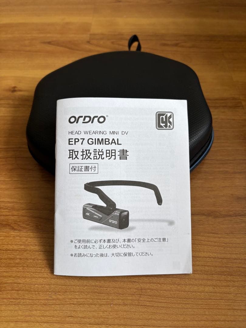 ヘッドホン ORDRO EP7 GIMBAL 4K