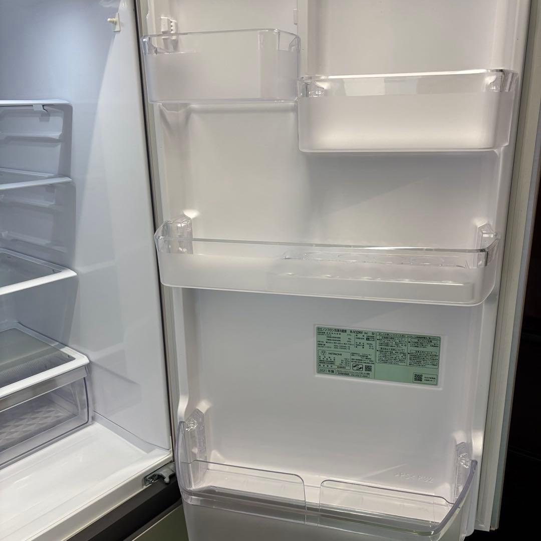 47　日立　冷蔵庫　スリム　350L級　綺麗　中古　設置無料　右開き　安い‼️