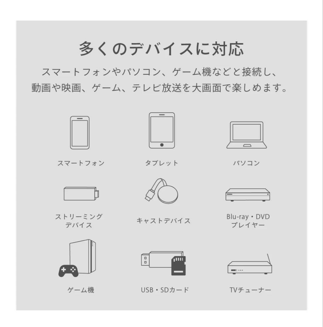 funlogy X-03 BLACK 小型プロジェクター