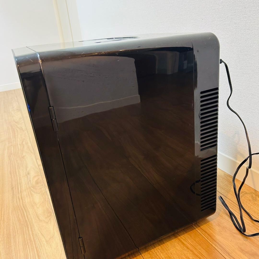 ベルソス　ダブルペルチェ冷温庫「VS-440BK」24L 冷蔵庫 デジタル