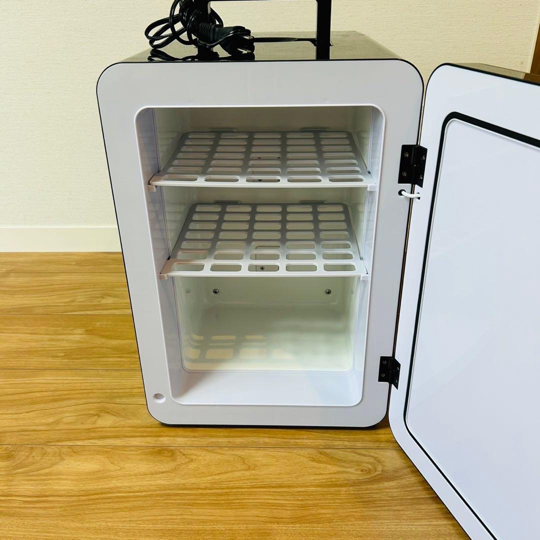 ベルソス　ダブルペルチェ冷温庫「VS-440BK」24L 冷蔵庫 デジタル