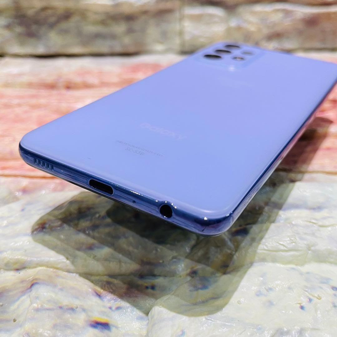 SIMフリー Galaxy A52 5G 128GB オーサムバイオレット