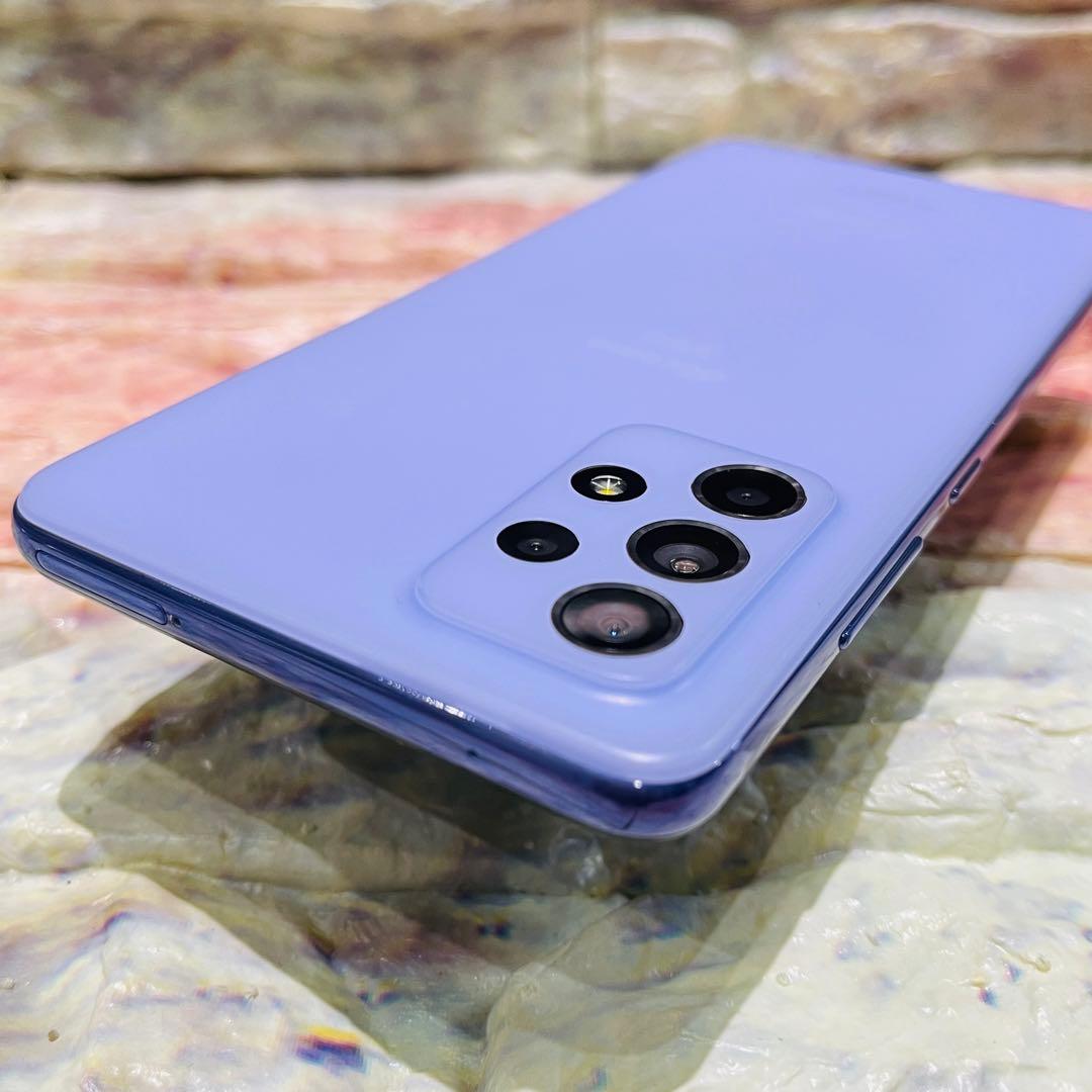 SIMフリー Galaxy A52 5G 128GB オーサムバイオレット