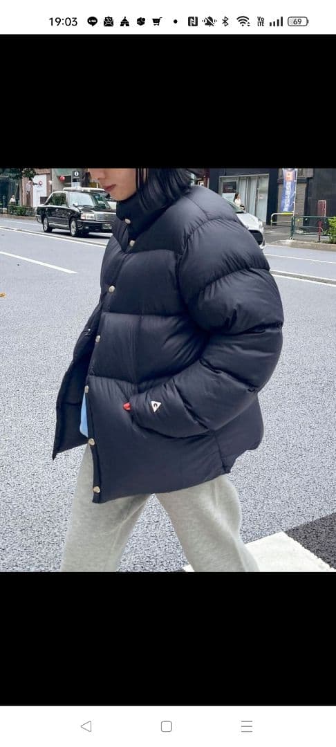 GERRY Big Down 　完売品　ブラック　新品タグ付き