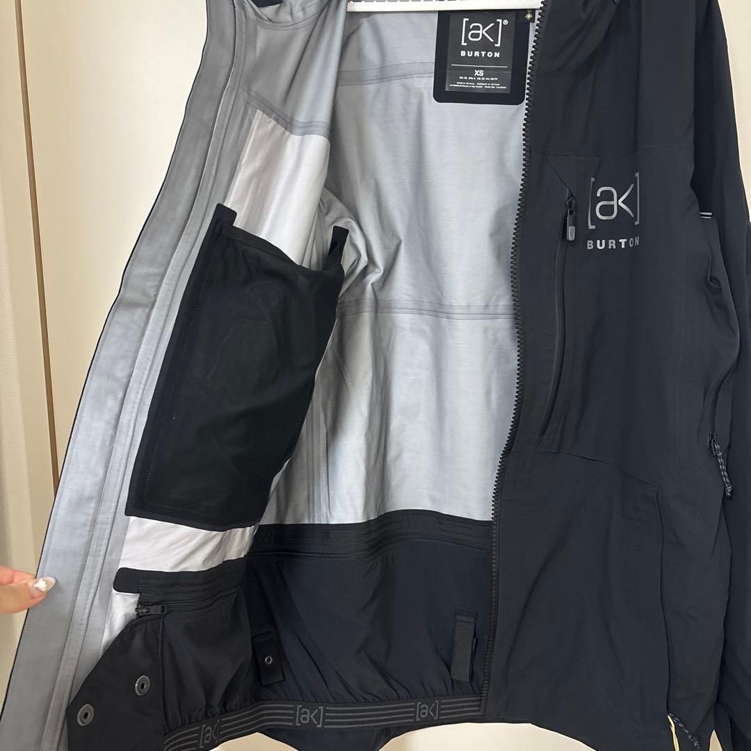 バートン Burton ak GORE-TEX ウェア 黒 XS スノボ スキー