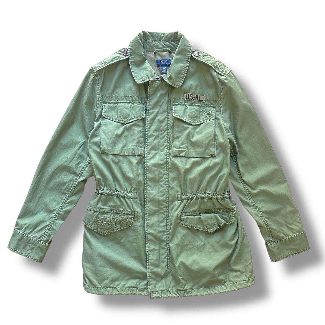 Polo Ralph Laurenミリタリー ジャケット コート　アーミー