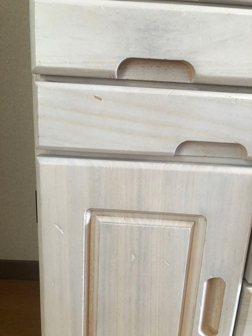 【＊12/6で削除します】ニトリ　ホワイトキャビネット　電話台　リビング収納