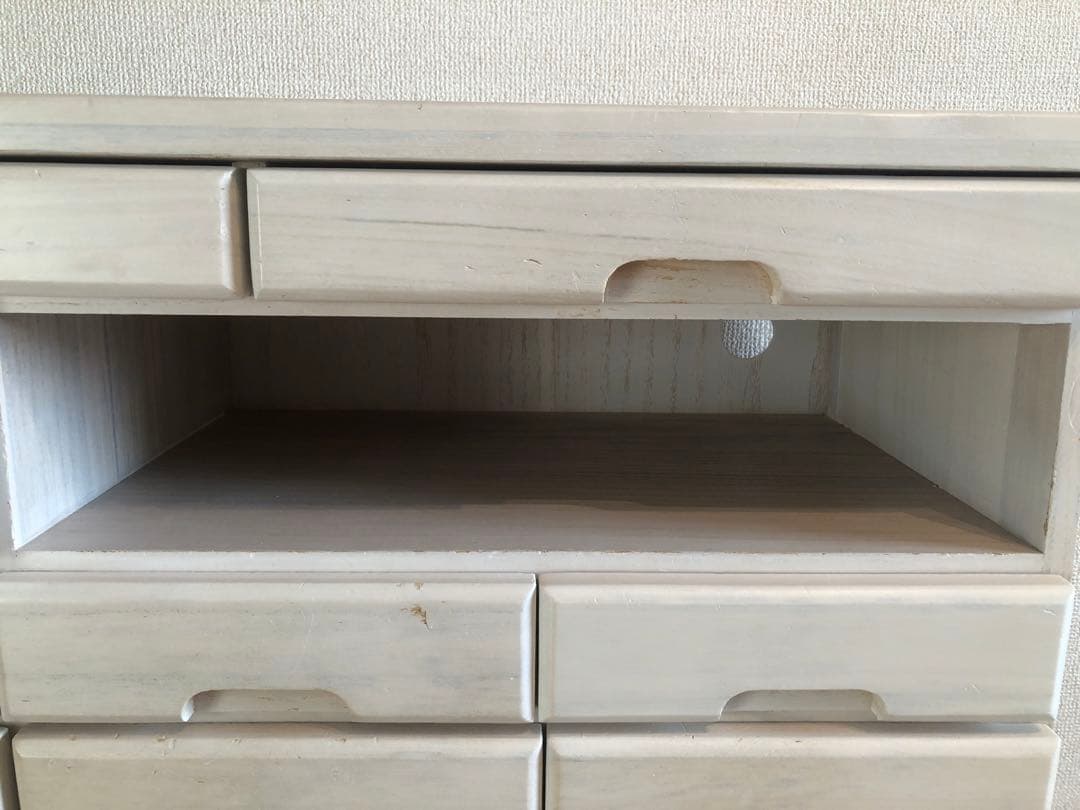 【＊12/6で削除します】ニトリ　ホワイトキャビネット　電話台　リビング収納