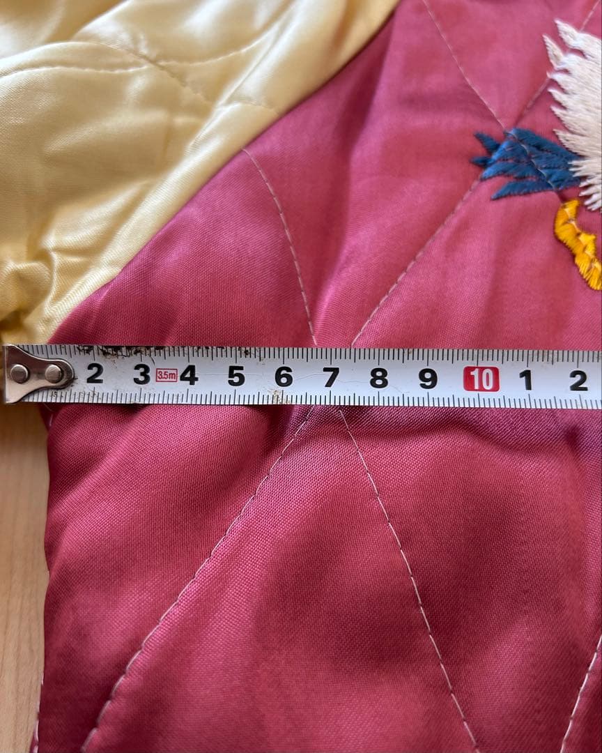 す*ん様 50'sヴィンテージ スカジャン 虎 鷲 龍 鷹 刺繍 TTS Zip
