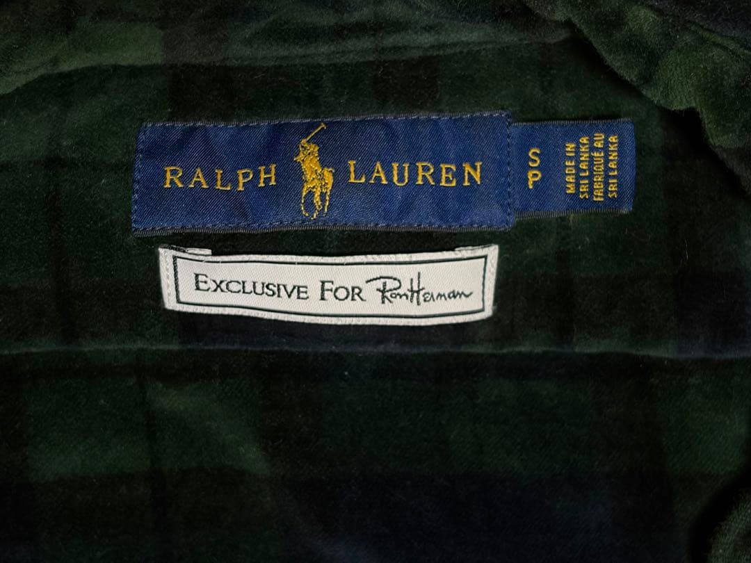 t.e 【ラルフローレン 】ブラックウォッチ チェックシャツ