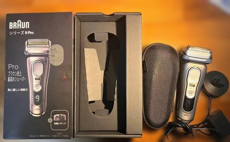 【美品・付属品あり】ブラウン 9415s シリーズ9 PRO 電気シェーバー