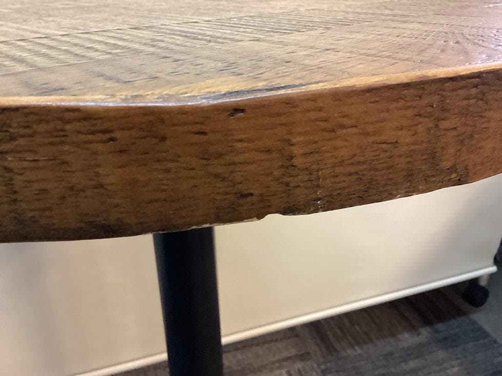 K*M様 クラッシュゲート　トリップ　φ600　丸　カフェテーブル　ノットアンテ