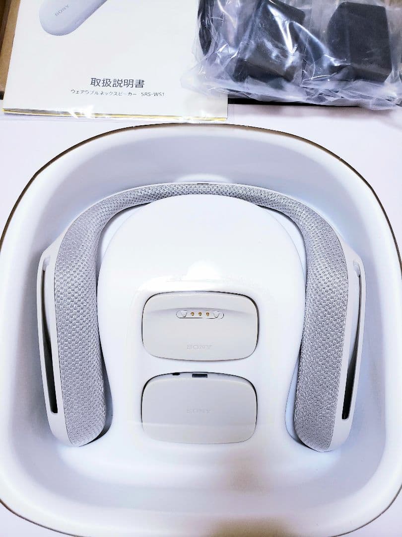 SONY ウェアラブル ネックスピーカー SRS-WS1 2.4GHz帯 80m