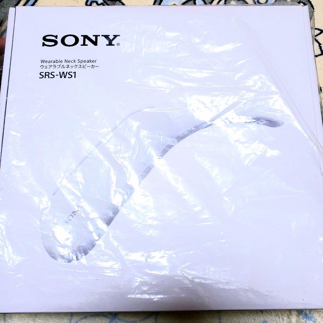 SONY ウェアラブル ネックスピーカー SRS-WS1 2.4GHz帯 80m