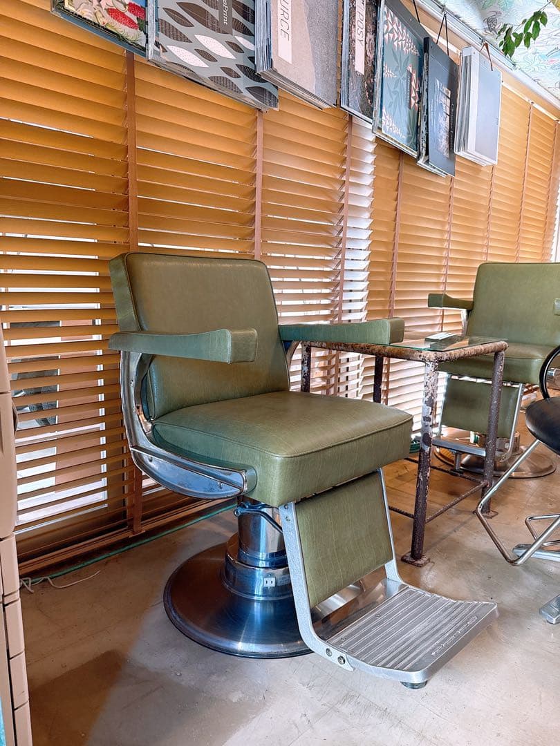 【美品】セットイス　美容室　椅子　オオヒロ　スタイリングチェア　　サロン