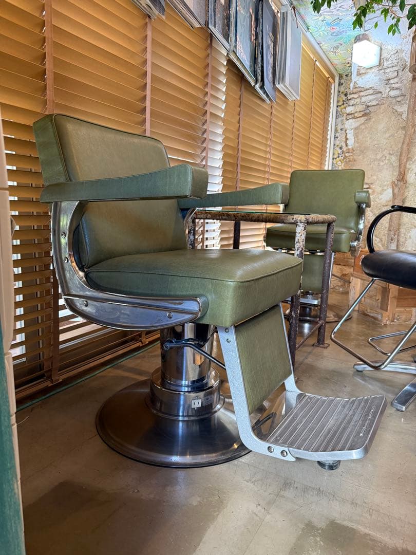 【美品】セットイス　美容室　椅子　オオヒロ　スタイリングチェア　　サロン
