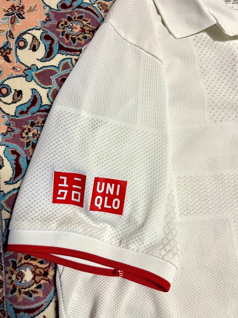 ユニクロロゴ入りテニス ￼ 3着セット サイズL 錦織 フェデラーの着用モデル