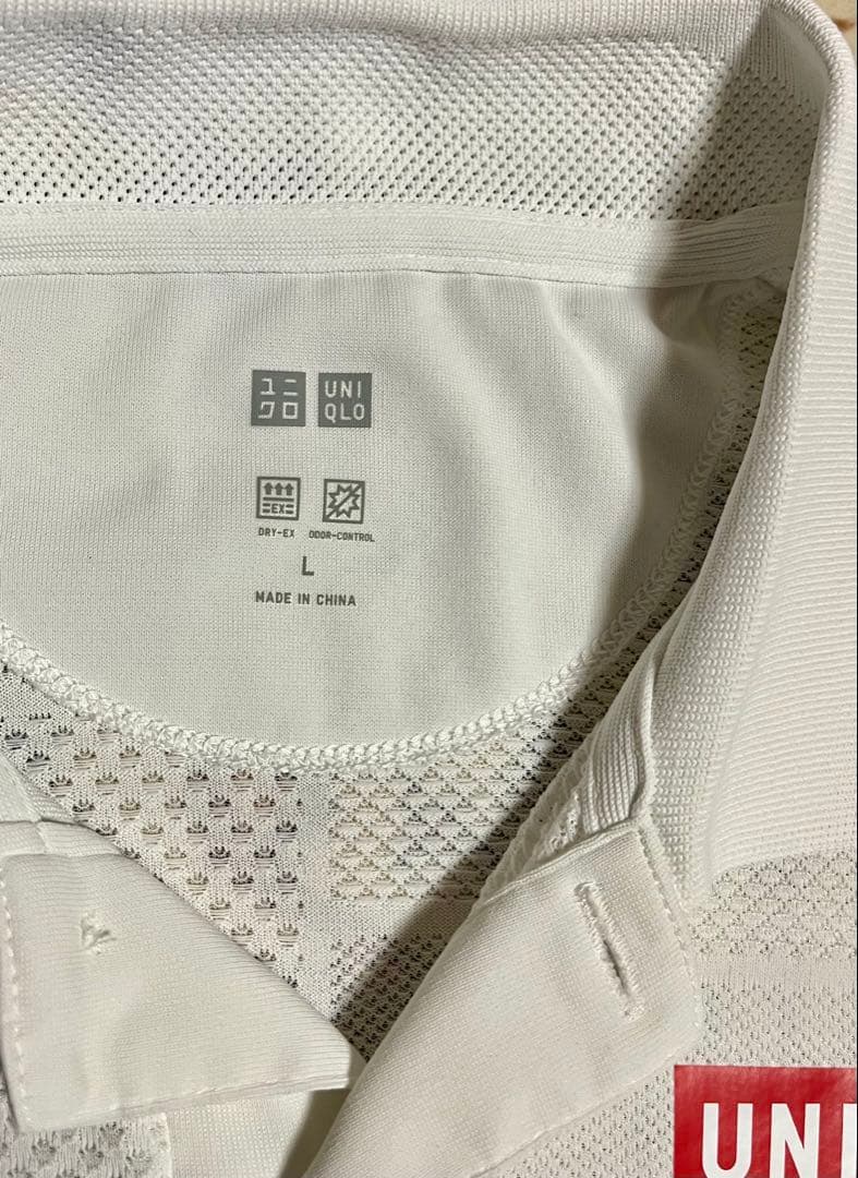 ユニクロロゴ入りテニス ￼ 3着セット サイズL 錦織 フェデラーの着用モデル