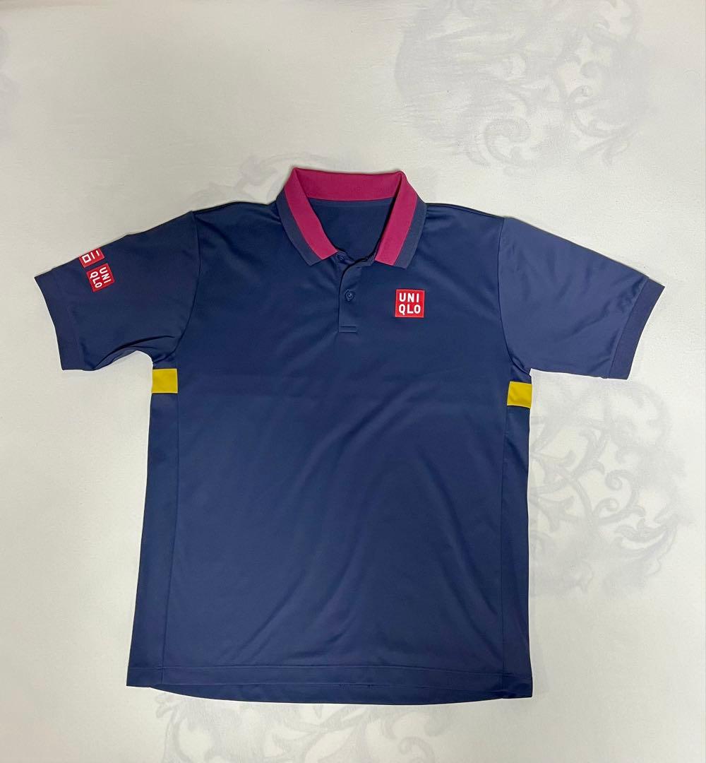 ユニクロロゴ入りテニス ￼ 3着セット サイズL 錦織 フェデラーの着用モデル