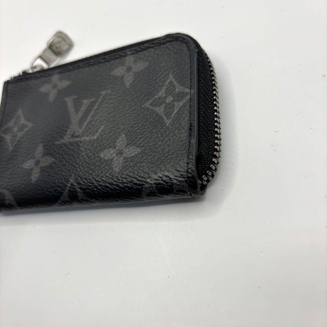 正規品 RFID ルイヴィトン モノグラム エクリプス ポルトモネジュール 黒