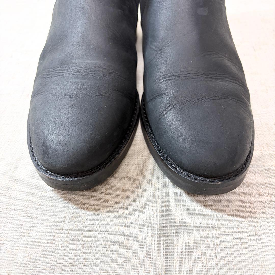 未使用級★コールハーン サイドゴアブーツ ウォータープルーフ サイドジップ 23