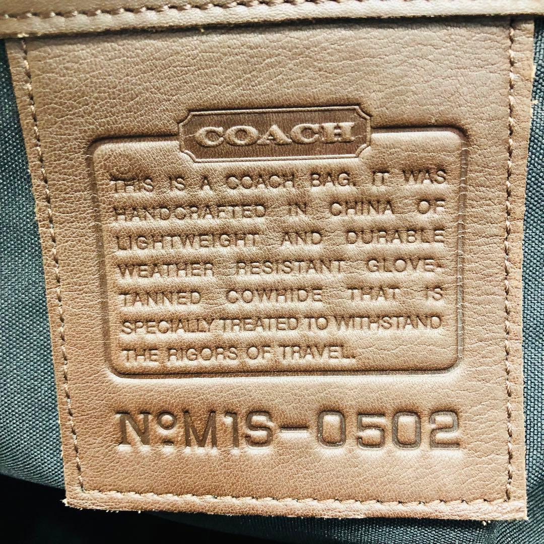 オールドコーチ 0502 ボストンバッグ　 ブラウン　良品