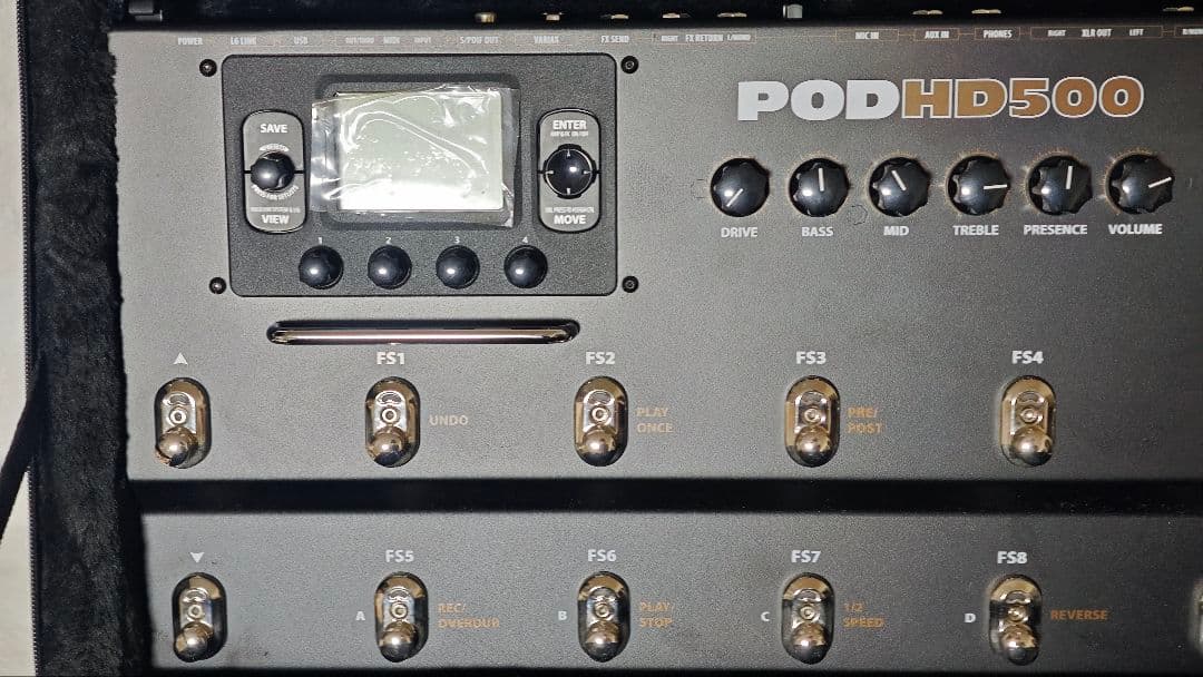 LINE6 POD HD500 SKBケース付き